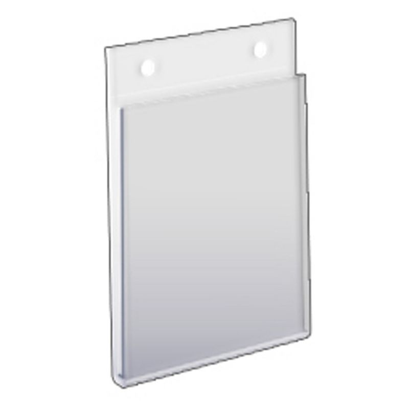 Azar 3.5" x 5" Wall U-Frame Acrylic Sign Holder 10ct