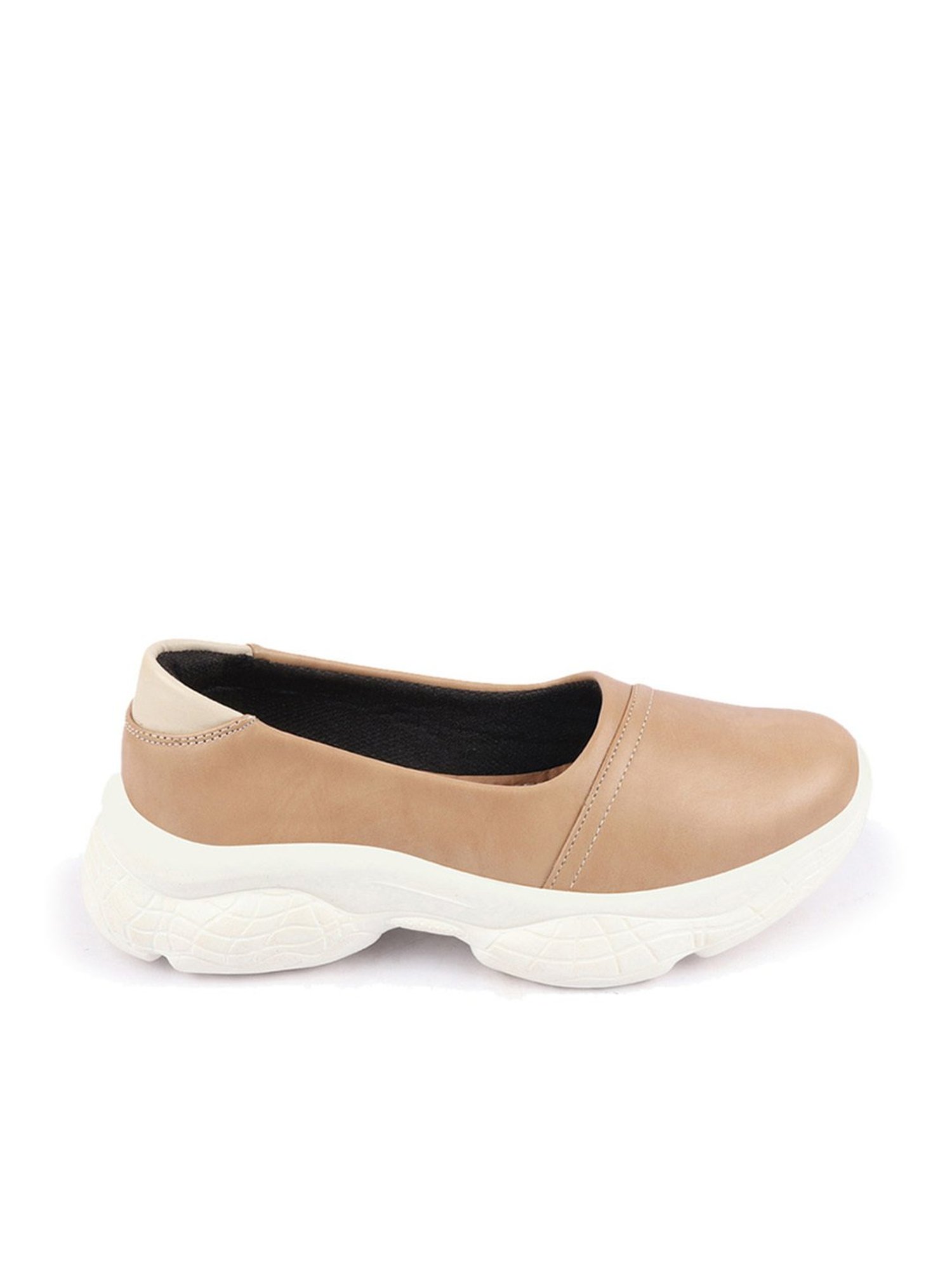 Fausto Women's Beige Pump Shoes
