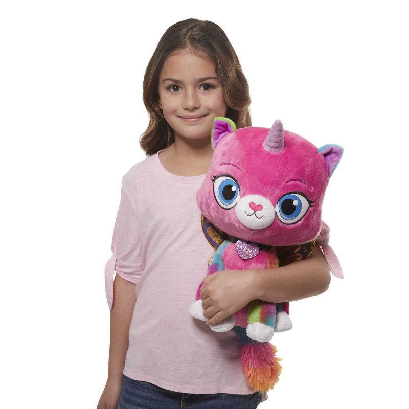Rainbow Butterfly Unicorn Kitty 14" Fabulous Felicity Plush