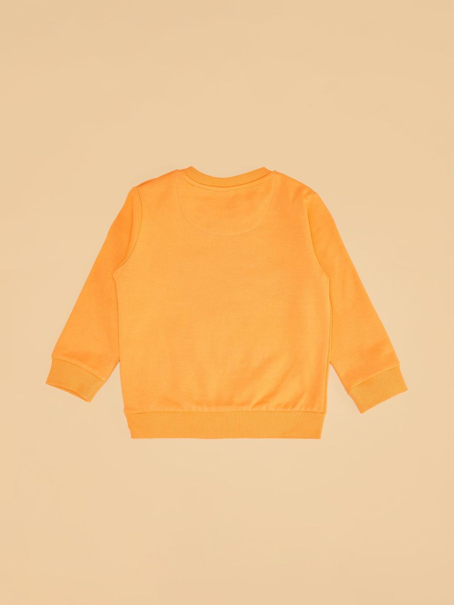 Pantaloons Baby Orange Sweatshirt