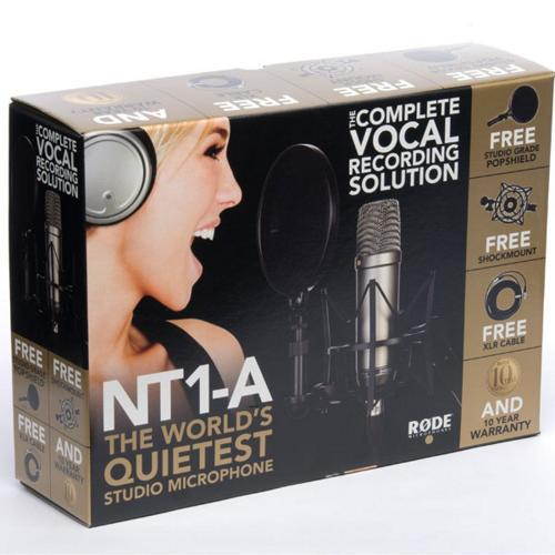 Rode Microphones NT1-A Quiet Studio Condenser Microphone