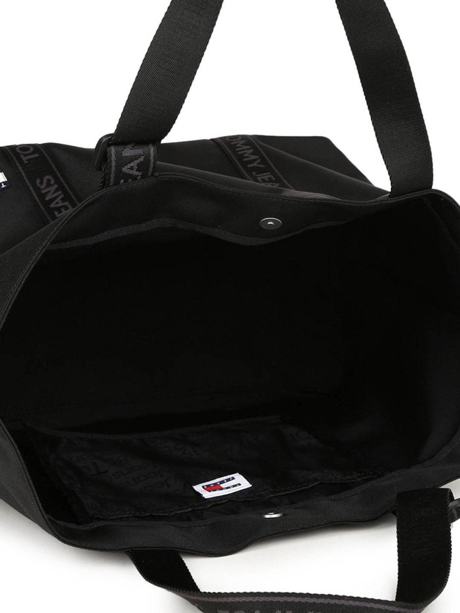 TOMMY HILFIGER Black Tote