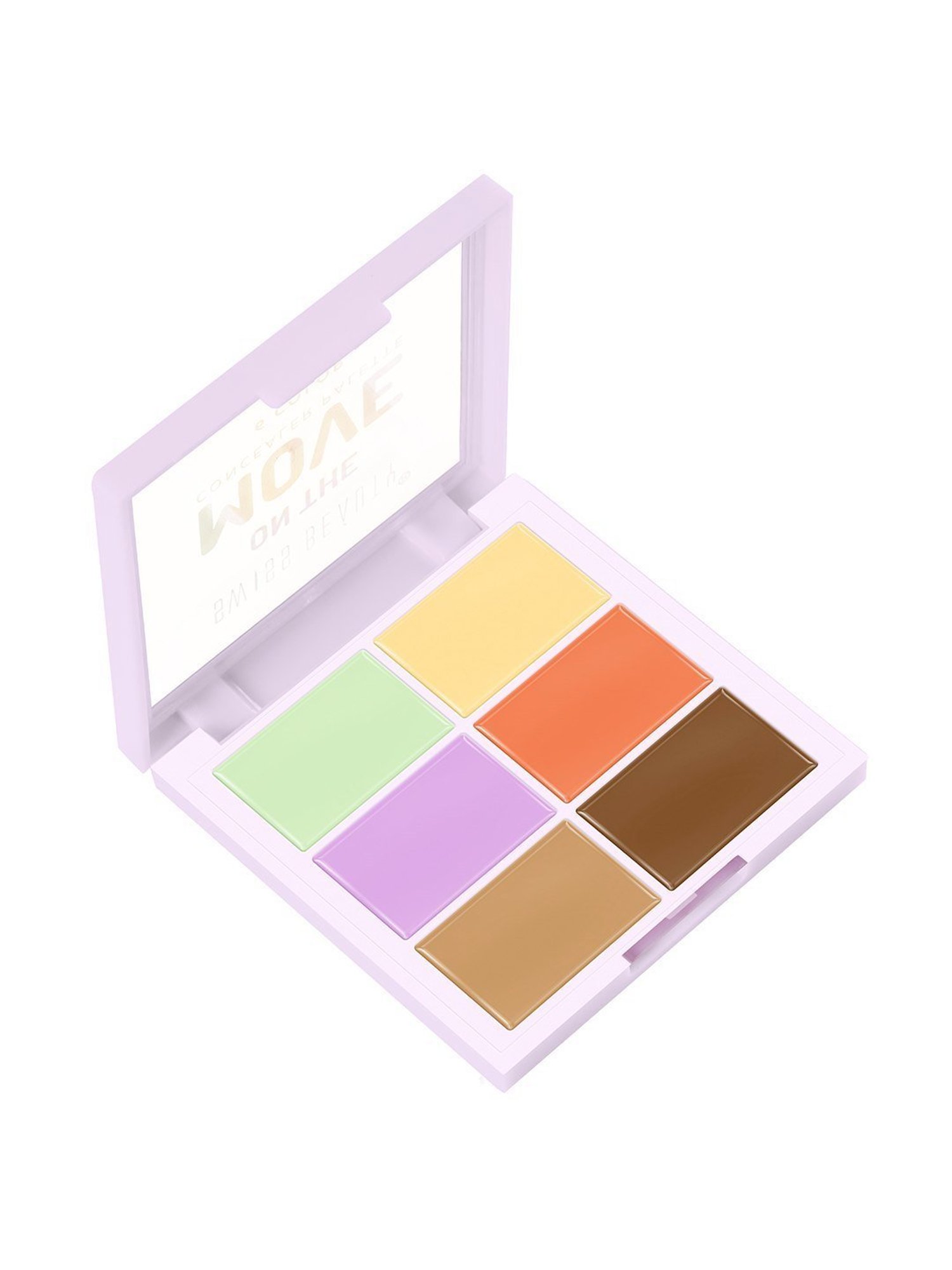 SWISS BEAUTY On the Move Concealer Palette 6 Color Correct & Contour - 7 gm