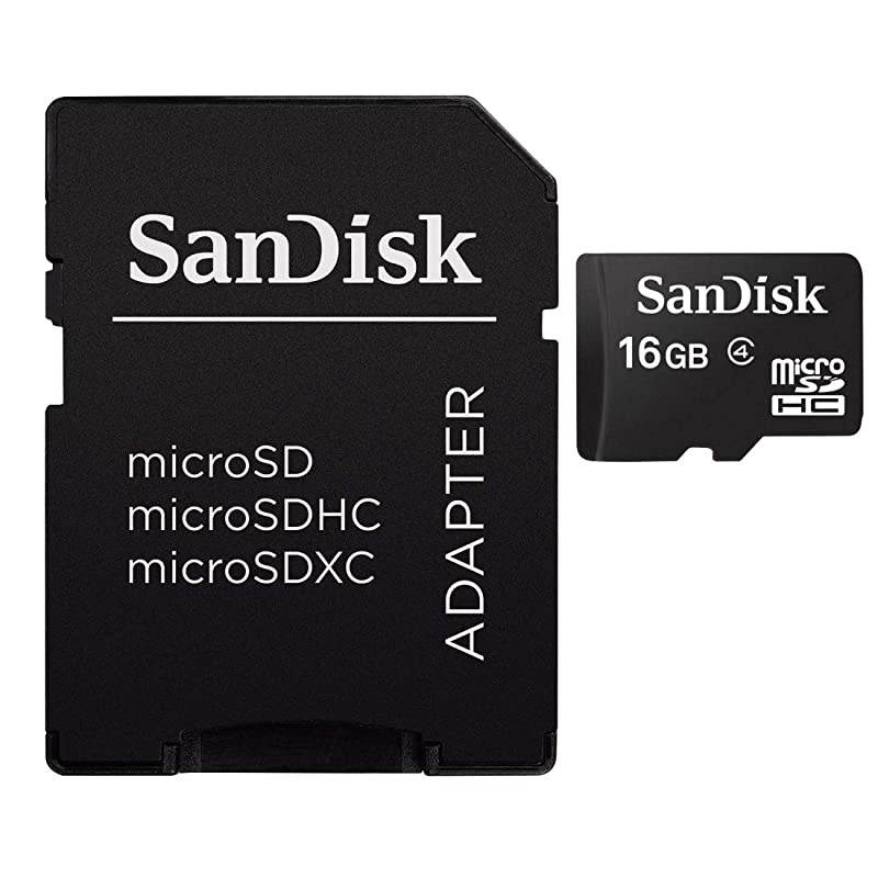 Mobile Class4 MicroSDHC Flash Memory Card SDSDQMB35A with Adapter 16GB