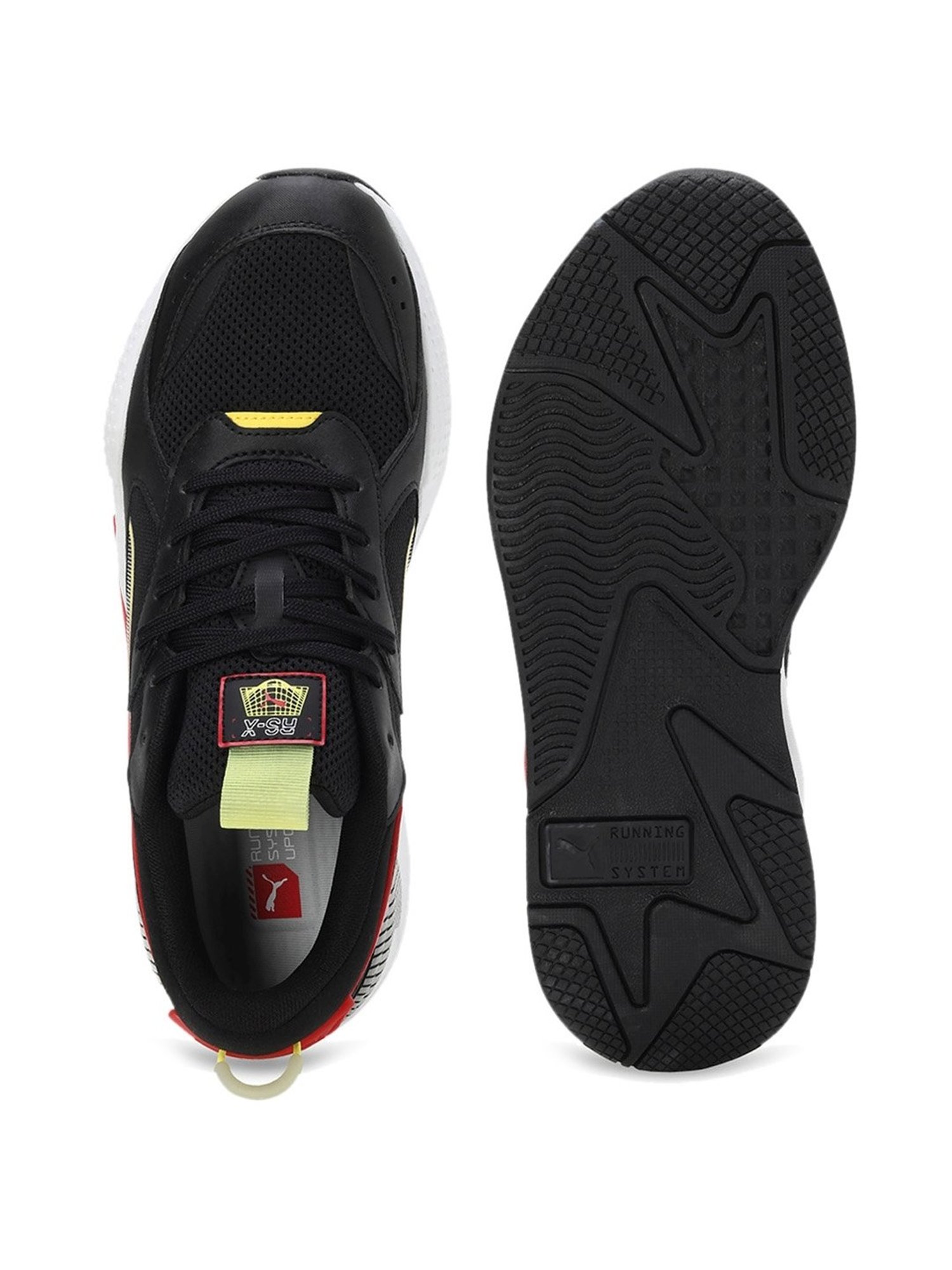 Puma Men's RS-X 3D Black Casual Sneakers