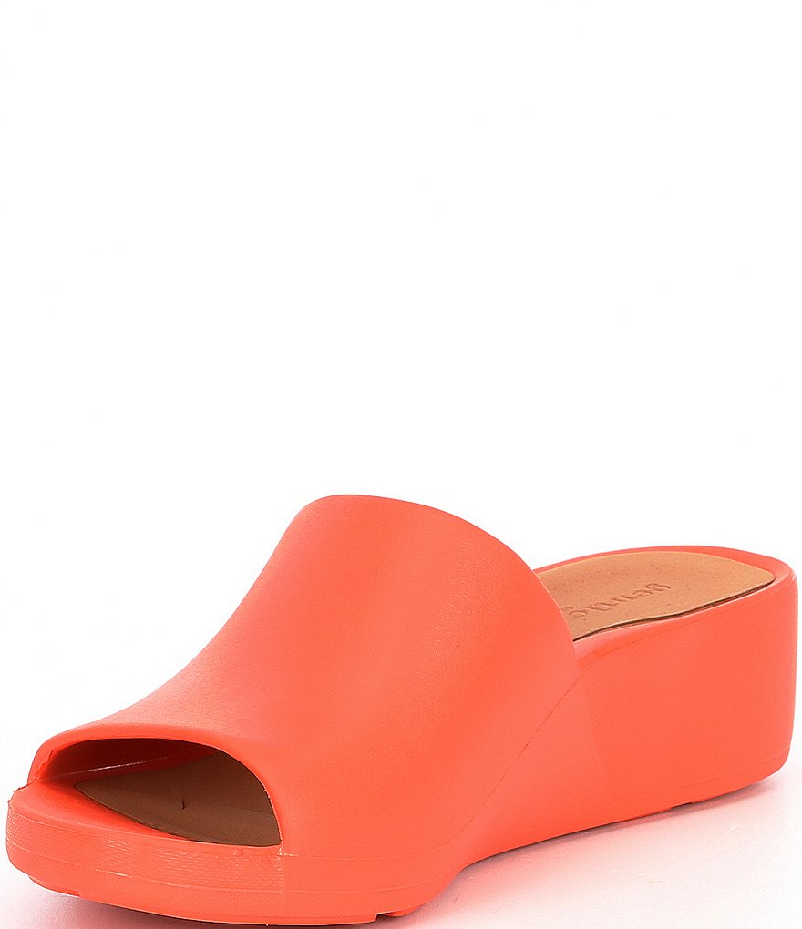 Gentle Souls Giselle EVA Wedge Slide Sandals