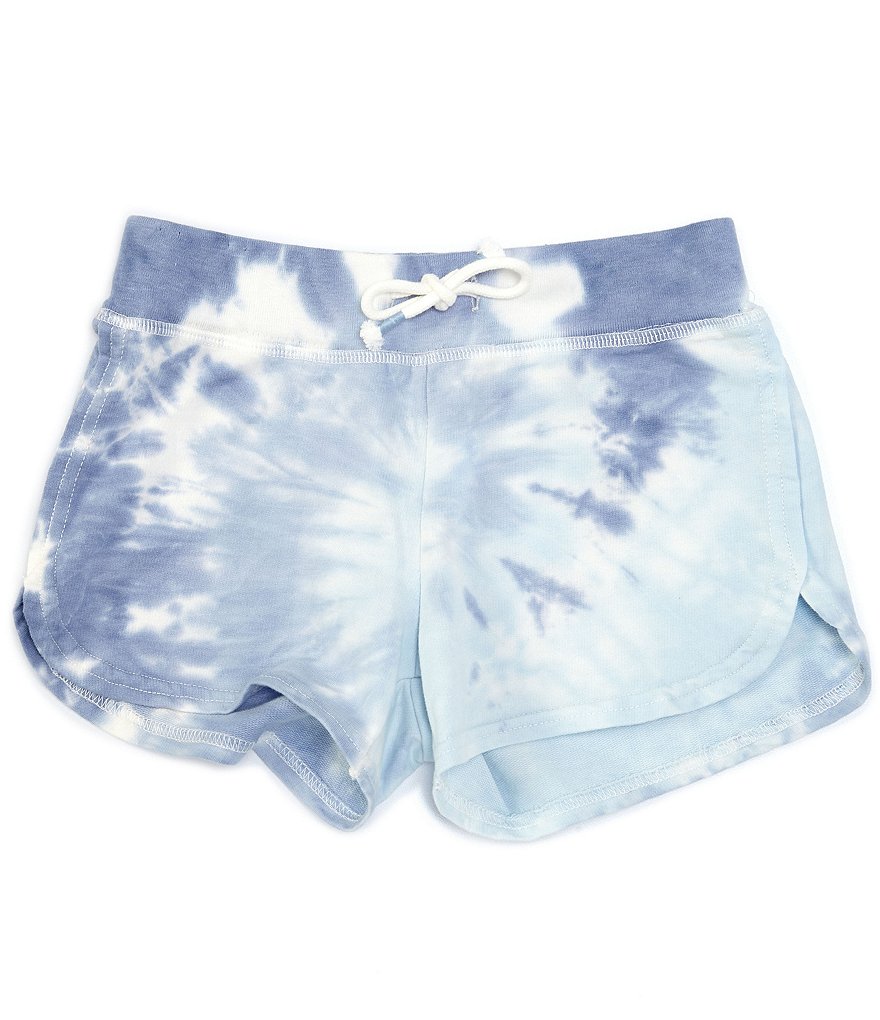 Hippie Girl Big Girls 7-16 Tie-Dye French Terry Dolphin Shorts