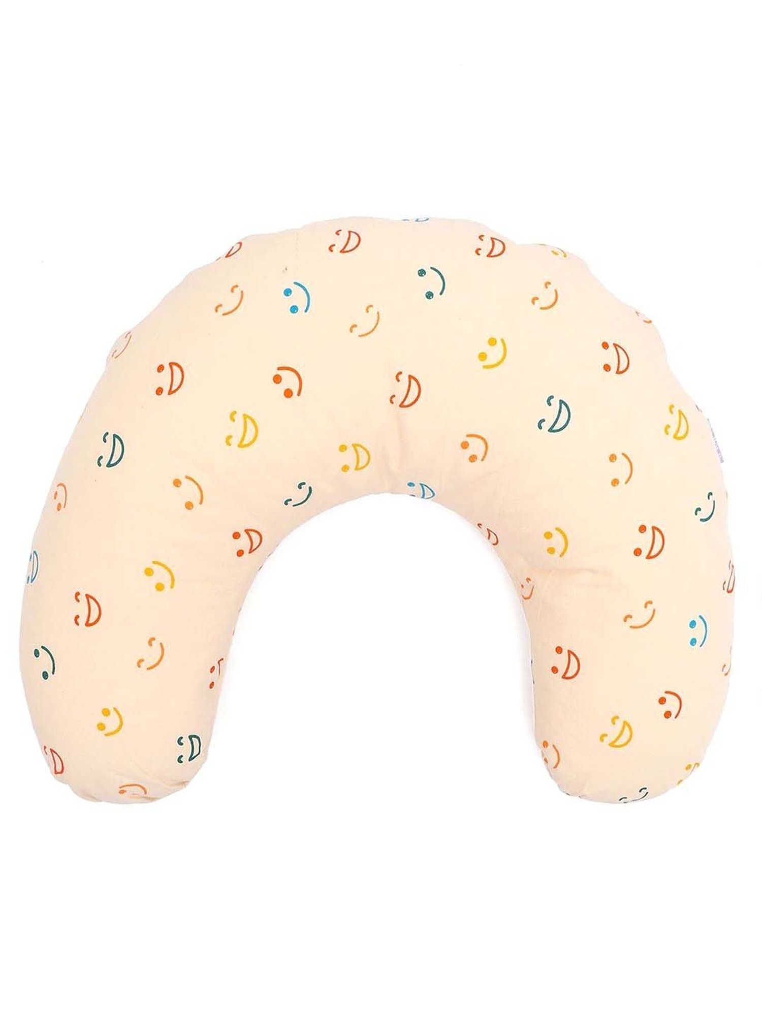 The White Willow Black Orthopaedic Mid Backrest Memory Foam Pillow - Set of 1