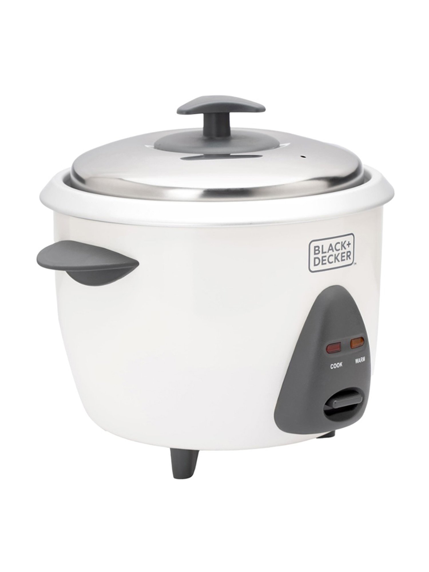 BLACK+DECKER BXRC1002IN Rice Cooker 1L (White)