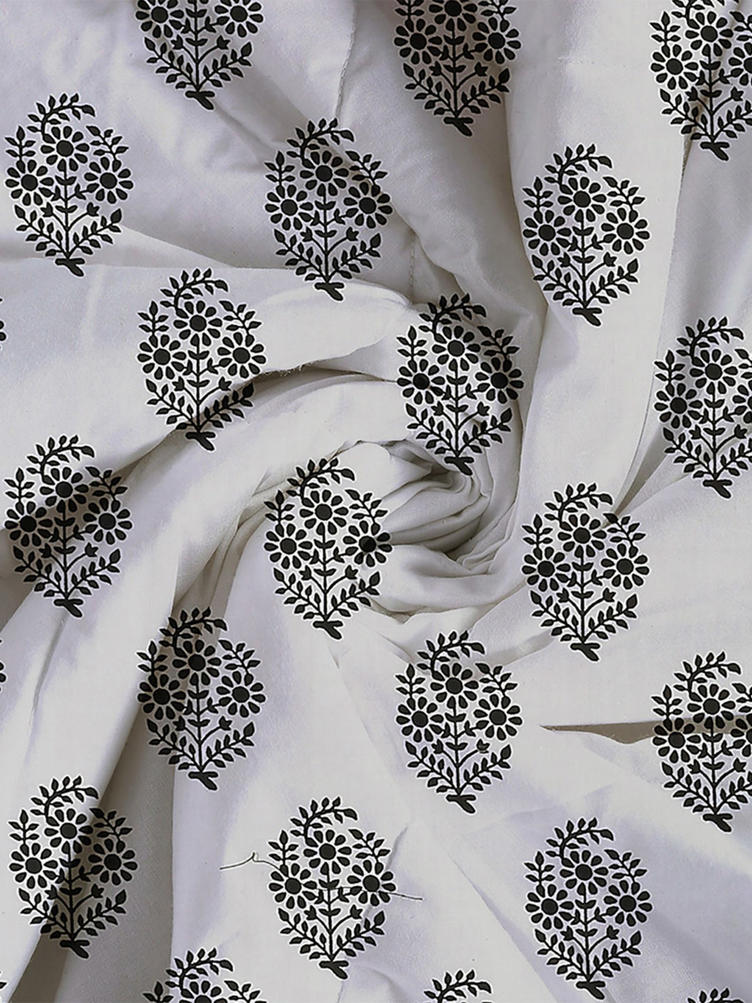 Swayam Shades of Paradise Black AC Comforter - Set of 1