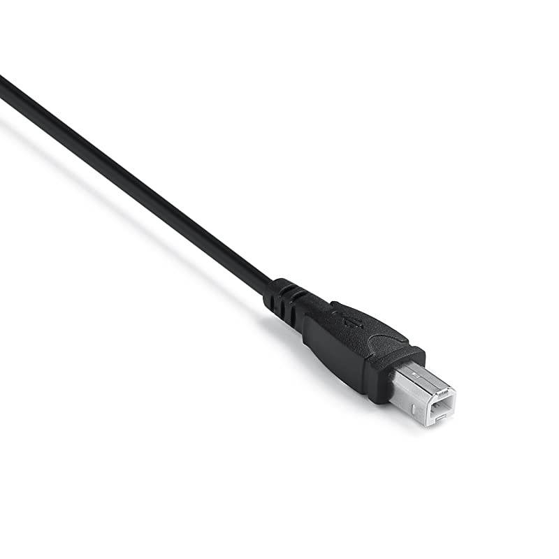 Pack USB 0 Cable A Female to USB B Male Cable for Printer Extender Connection Cables USBAFUSBBM Adapter USBAUSBB Cables Black