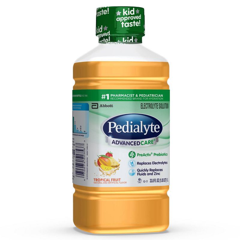 Pedialyte AdvancedCare Electrolyte Solution - Tropical Fruit - 33.8 fl oz