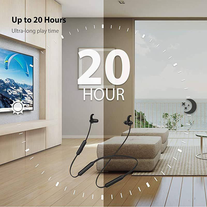 HT5006 Wireless Headphones Earbuds for TV Watching Neckband Earphones Hearing Set wBypass Bluetooth Transmitter for Optical Digital RCA 35mm Ported TVs Plug n Play No Delay