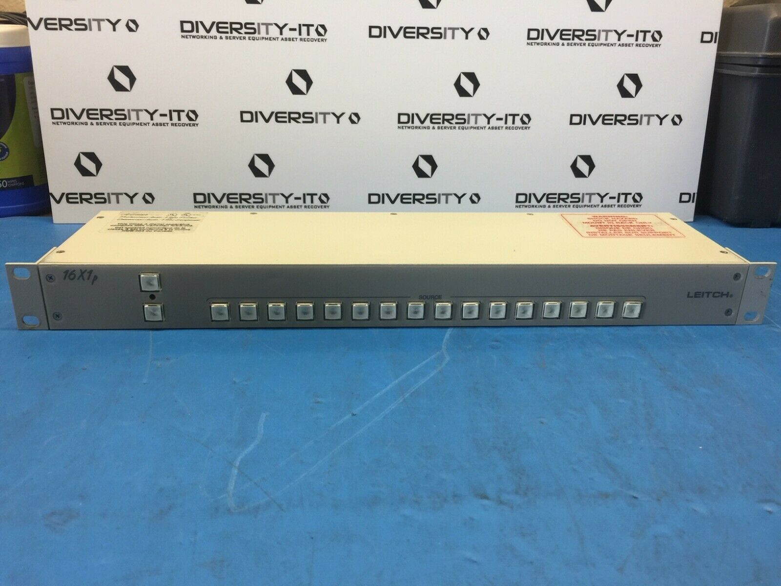 Leitch 16X1p Routing Switcher
