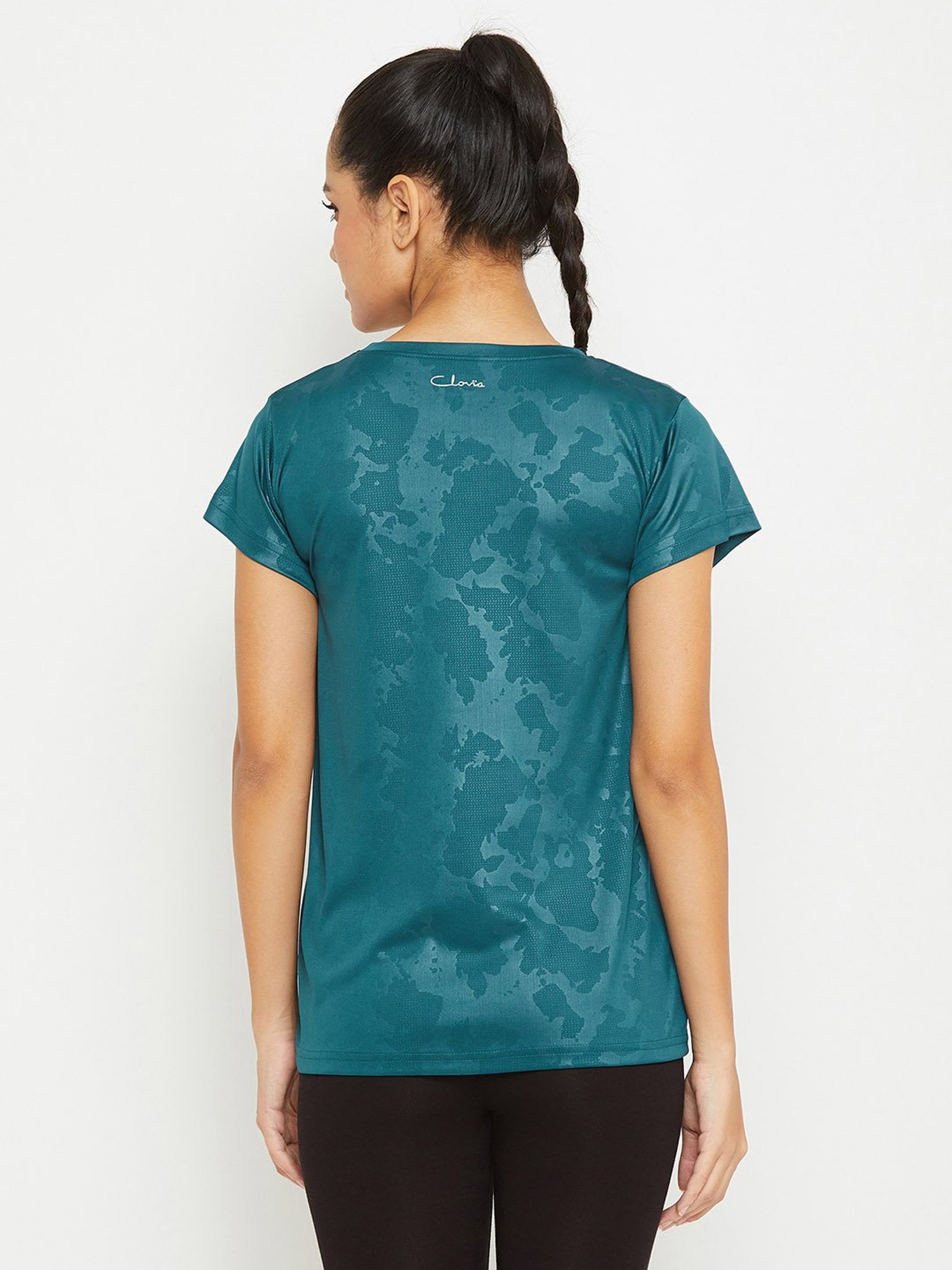 Columbia Pink Regular Fit Sports T-Shirt