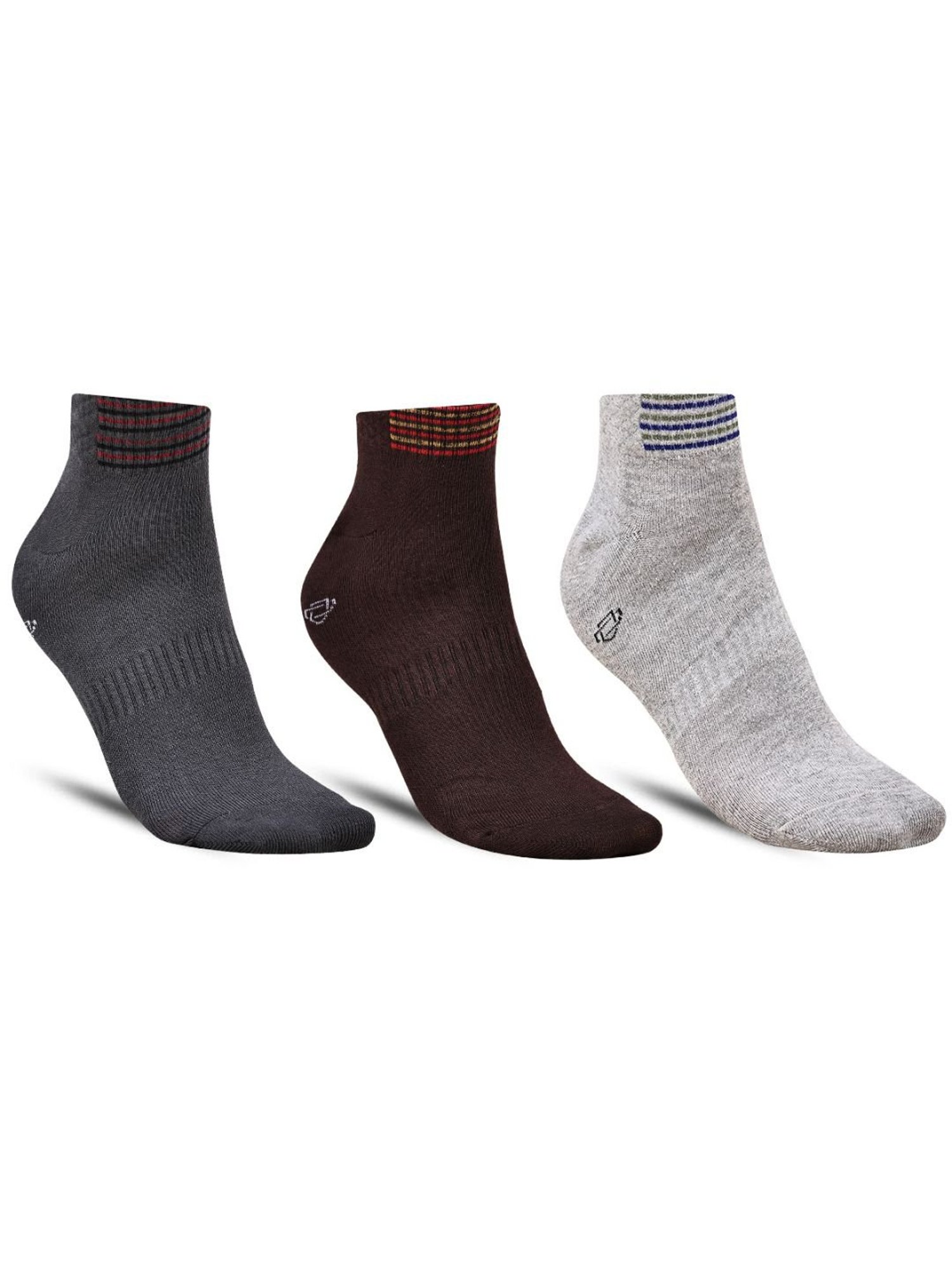 Dollar Socks For Men's Sports Ankle Length In (Pack of 3)