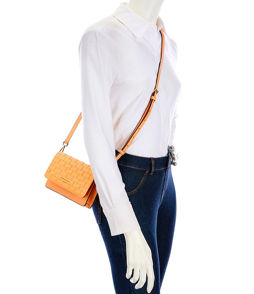 ZAC Zac Posen Belay Iridescent Saddle Crossbody Bag