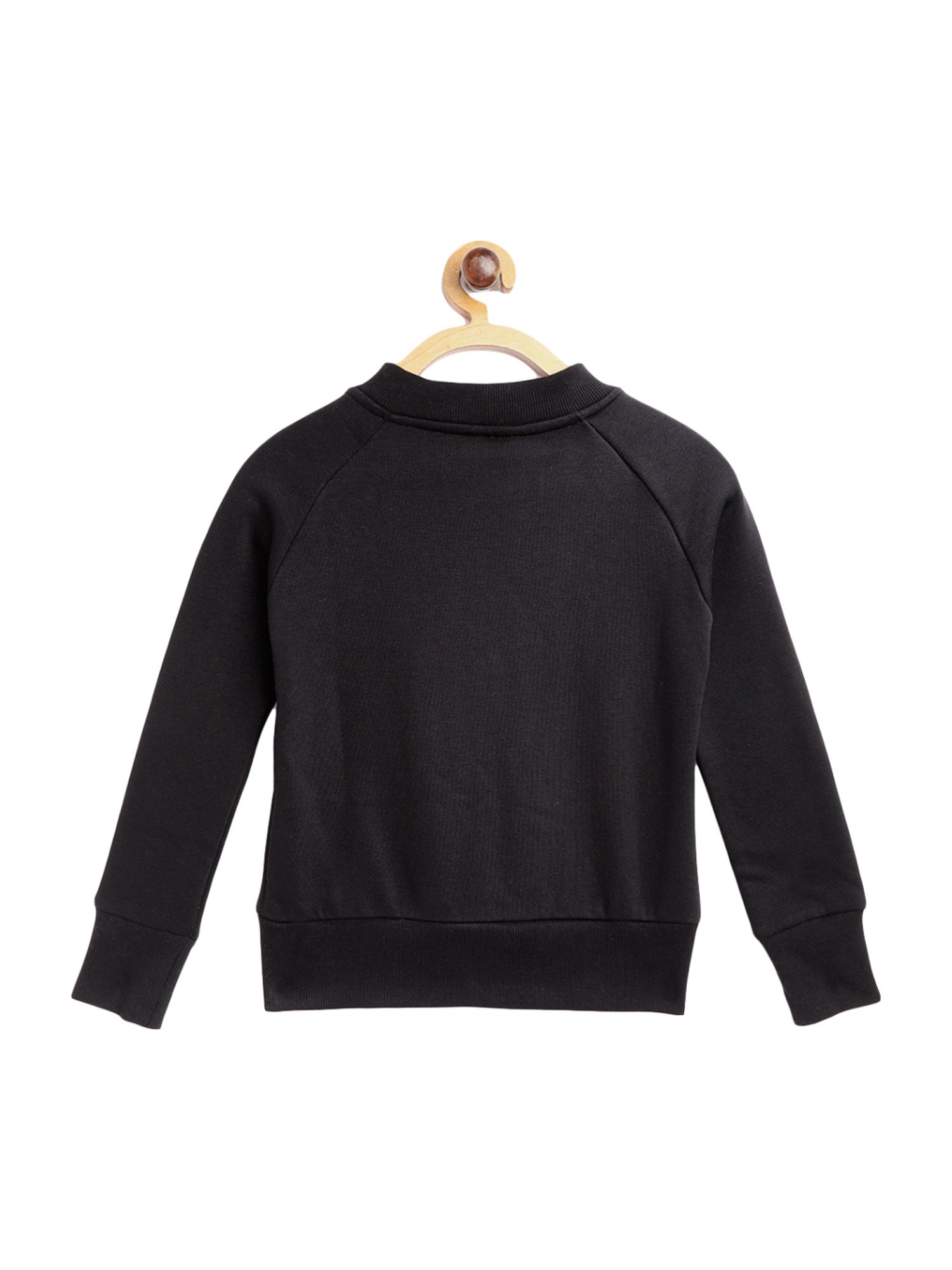 Alcis Kids Black Cotton Jacket