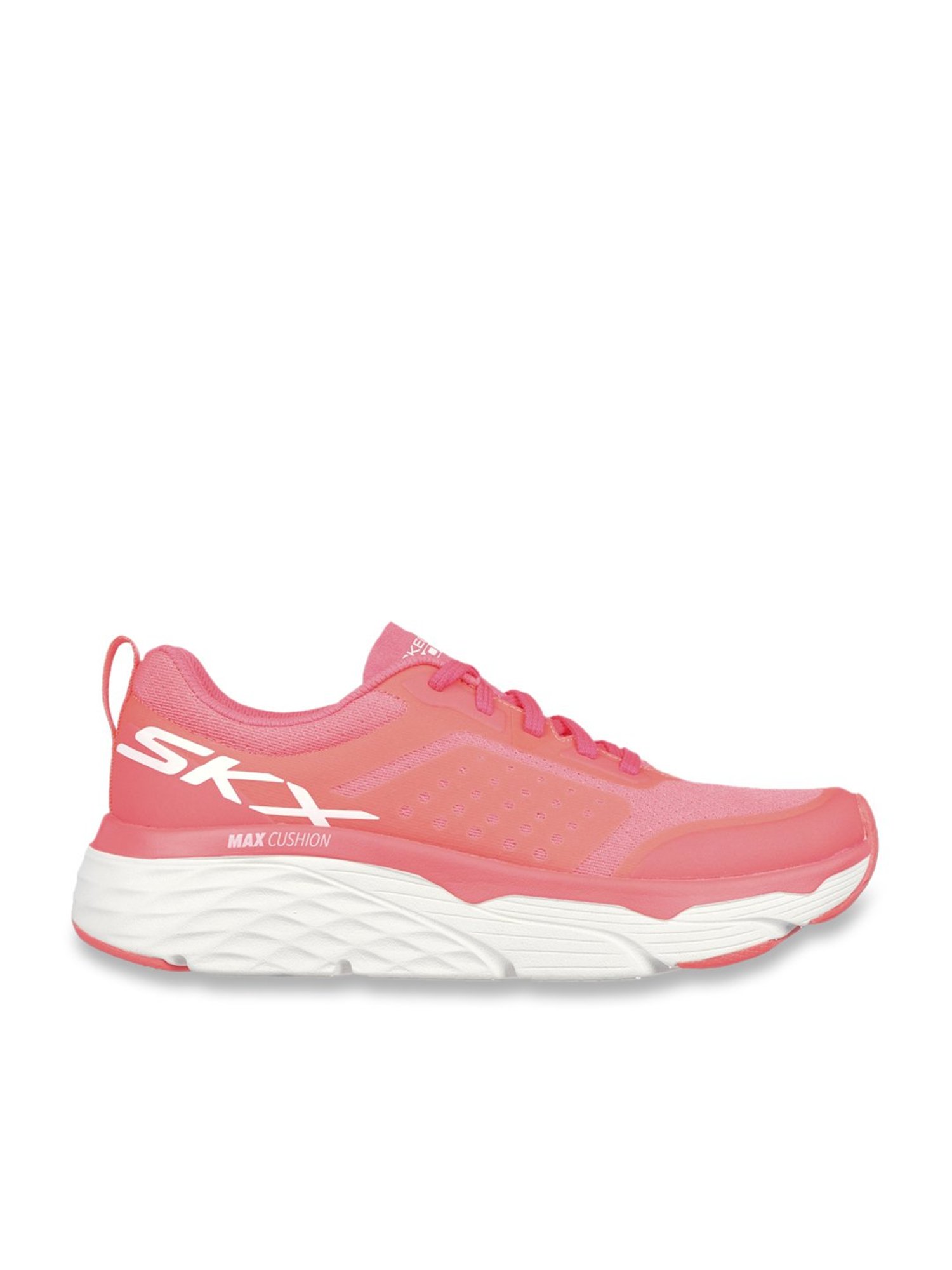 Skechers Women's MAX CUSHIONING ELITE - INTENS Pink Coral Running Shoes