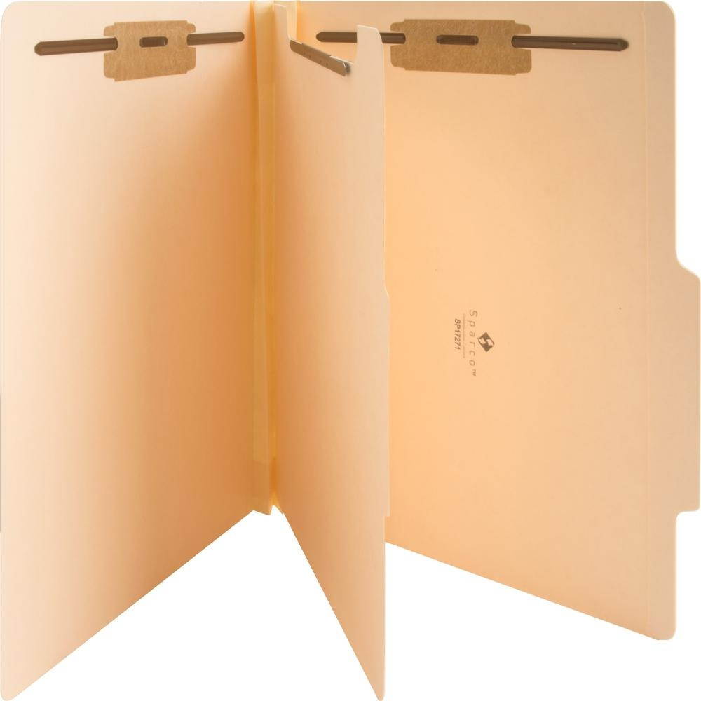 Sparco Classification Folders 1 Divider 2" Exp Letter 10/BX MLA SP17271