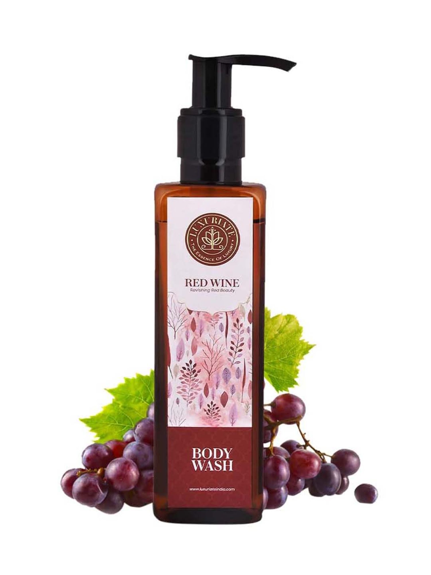 Luxuriate Ravishing Red Wine Body Wash Shower Liquid - 200 ml