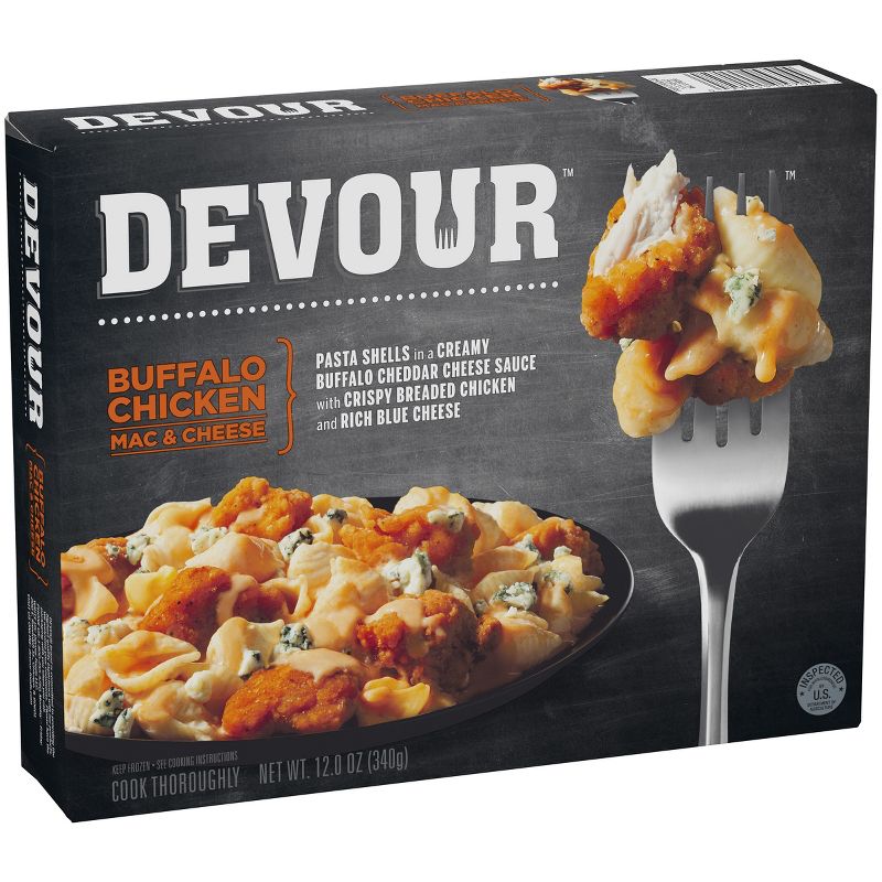 Devour Frozen Buffalo Chicken Mac & Cheese - 12oz