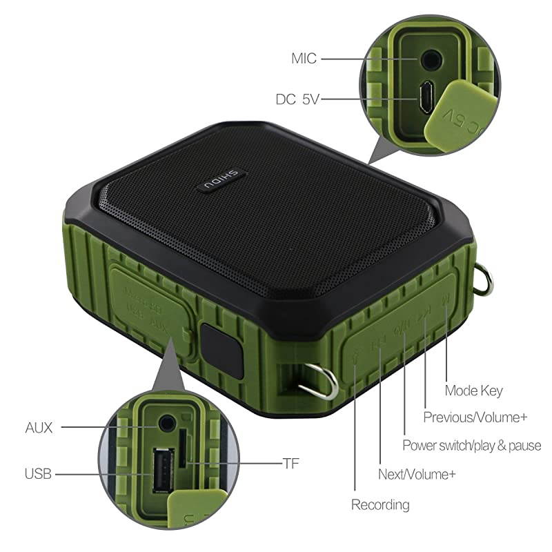 WinBridge Voice Amplifier Microphone Headset Wired Loudspeaker Voice Changer Megaphone Portable Microphone Mini Amp Pa System for Teachers Parkinsons Outdoors Waterproof 18W