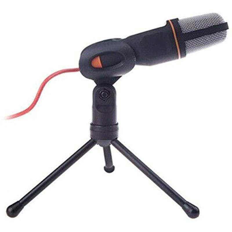 Professional Recording Podcast Condenser Microphone Mic For computer PC Laptop Skype Youtube