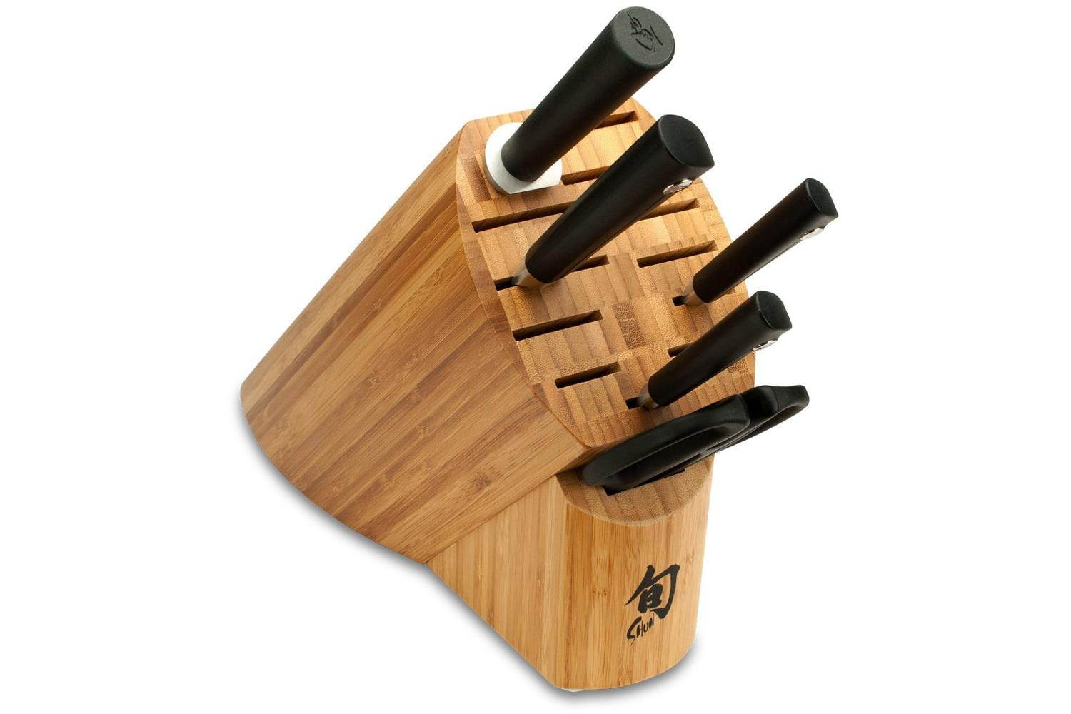Shun Sora Knife  Block Set, 6 pieces