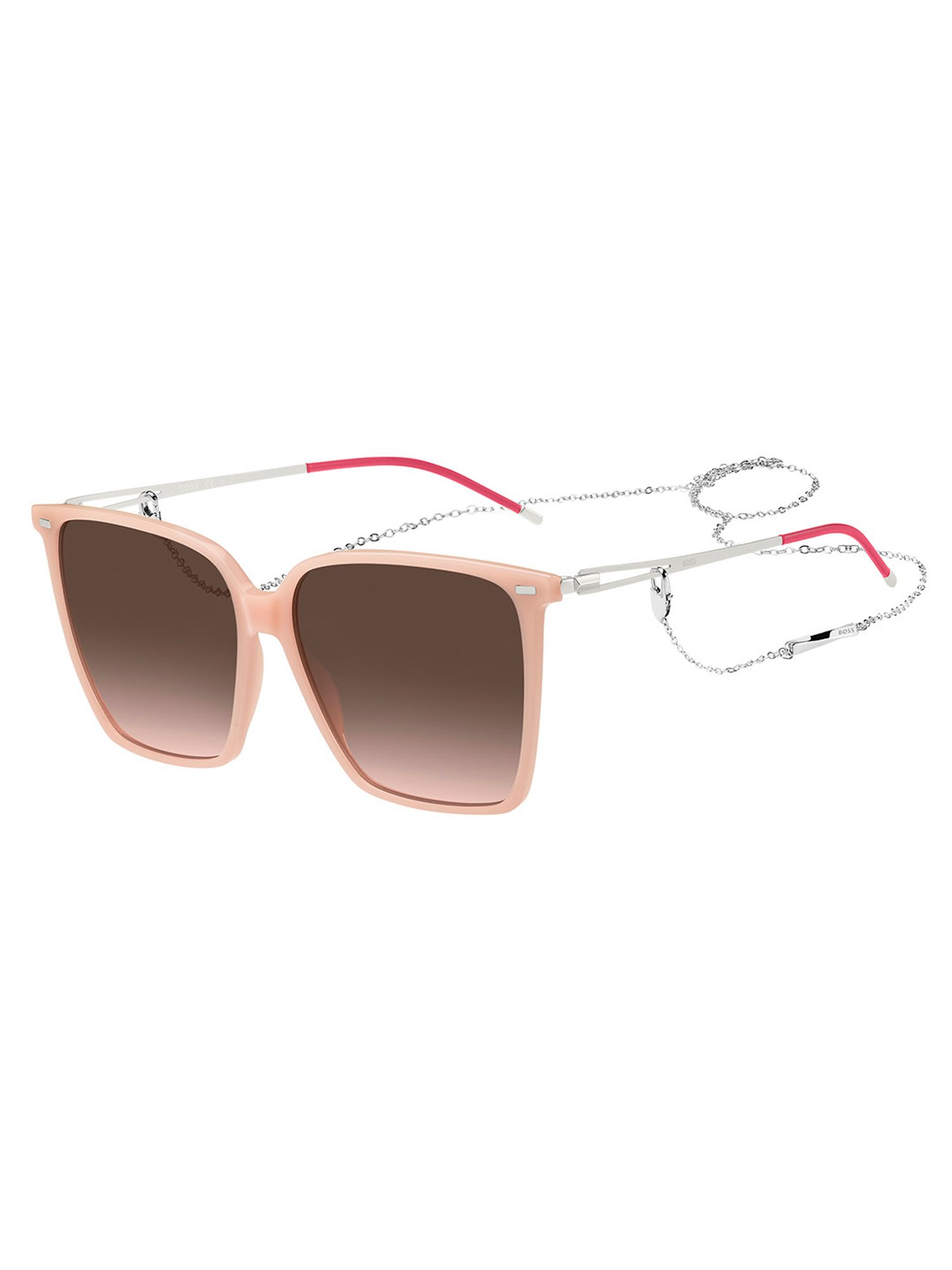 Hugo Boss Brown Square Sunglasses for Women