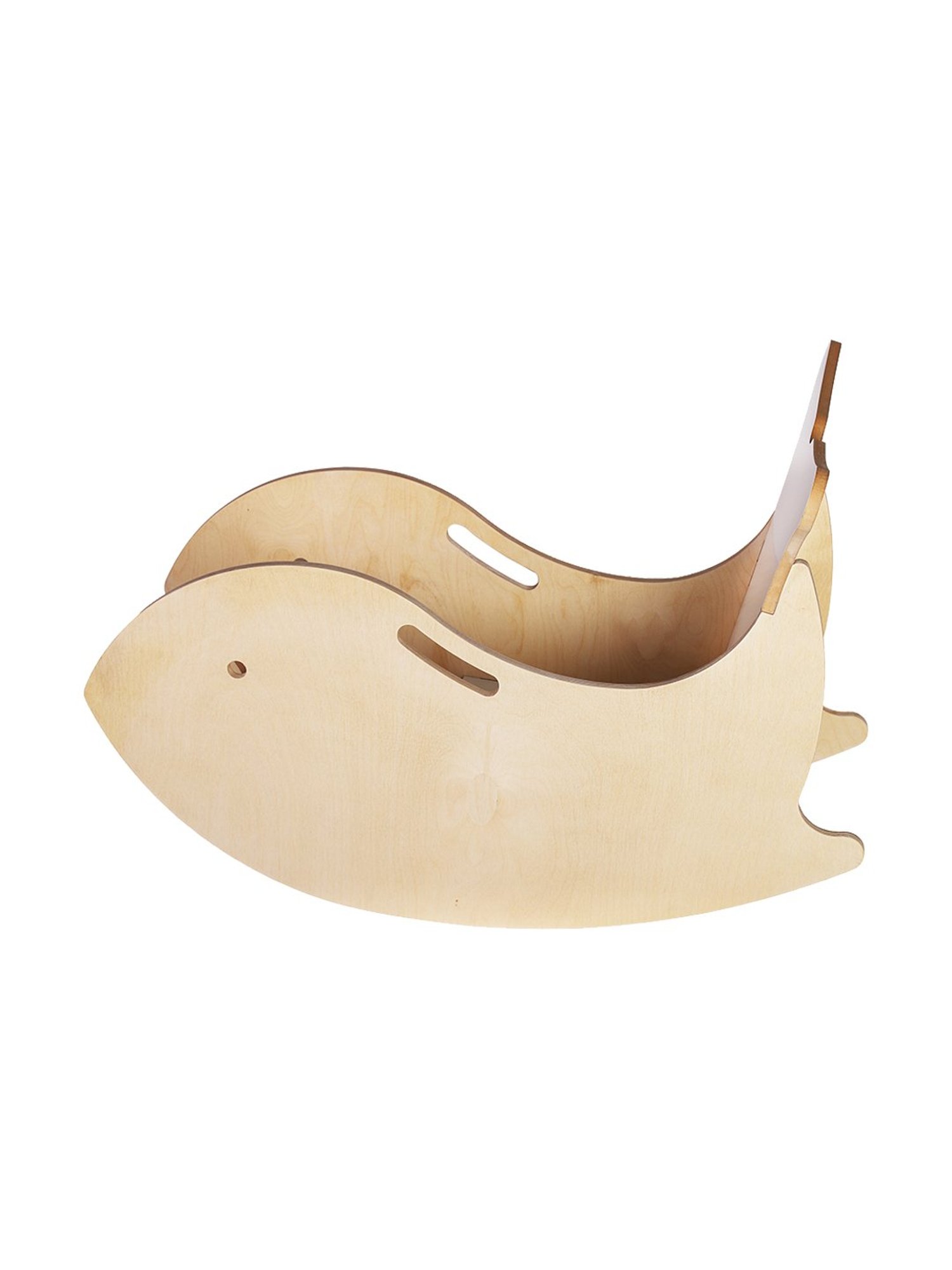 Kiddery Brown Montessori Inspired Whale Rocking Chair for Kids (Age 3-8 Years)