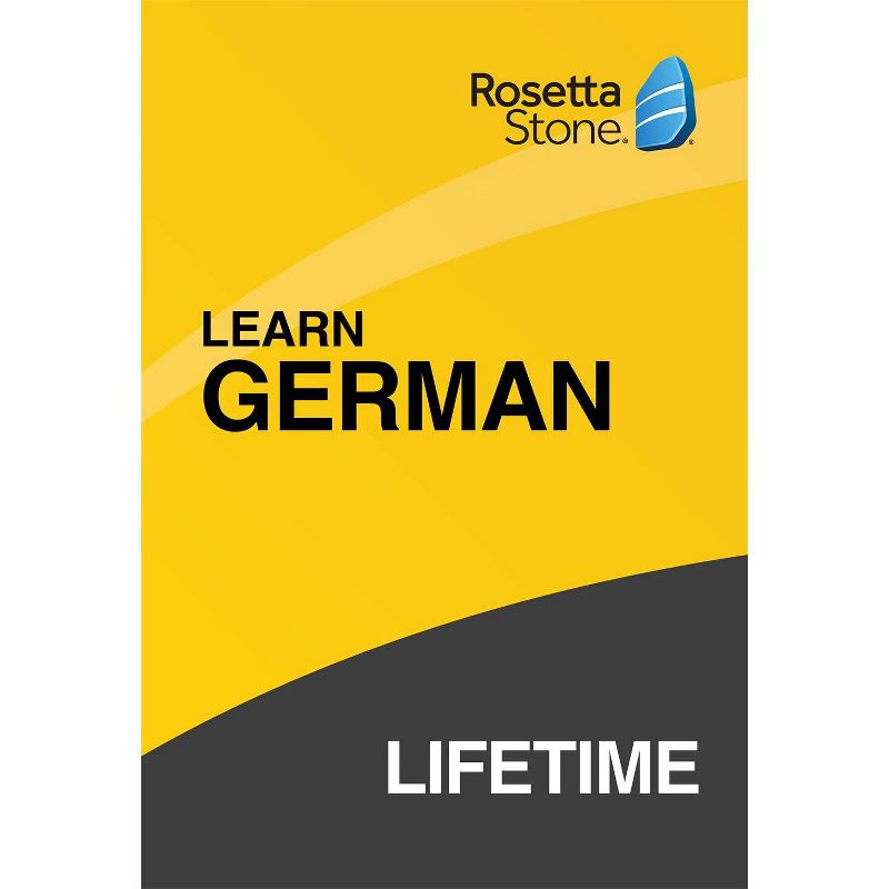 Rosetta Stone Lifetime German (Hardcover)
