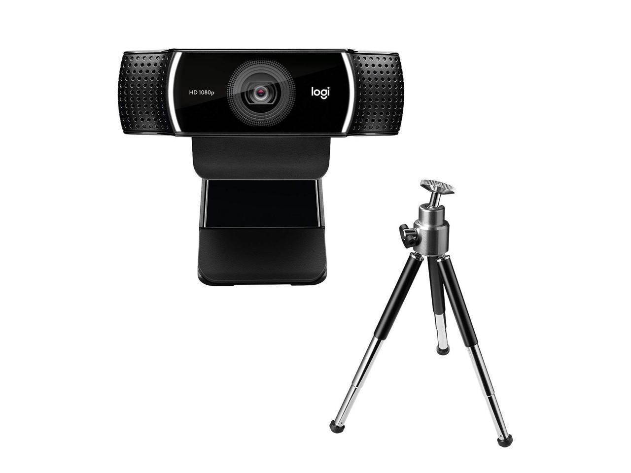 Logitech C922 HD Pro Stream Webcam With Micphone Desktop or Laptop Full HD 1080P Video YouTube or Twitch Streaming & Recording at 60Fps Auto Focus anchor webcam