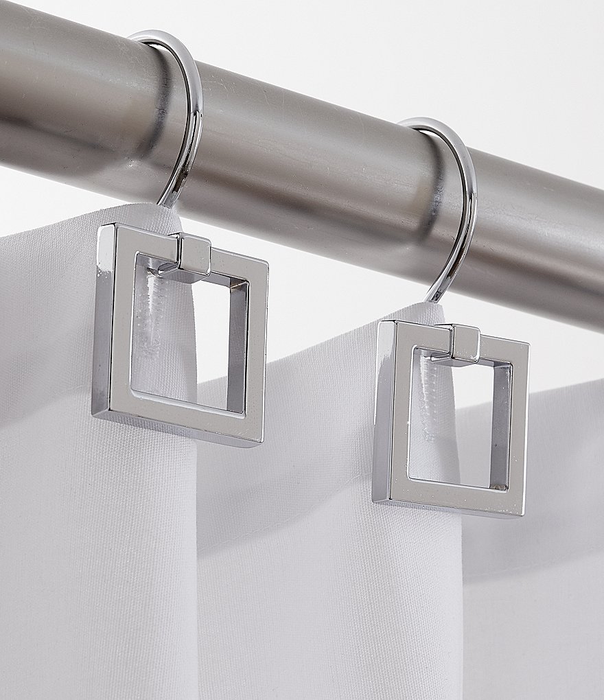 Jonathan Adler Square Door Knocker Shower Curtain Hooks