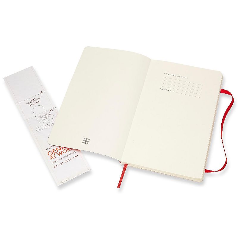 Moleskine Large Soft Cover, Dotted, Scarlet Red 854665XX
