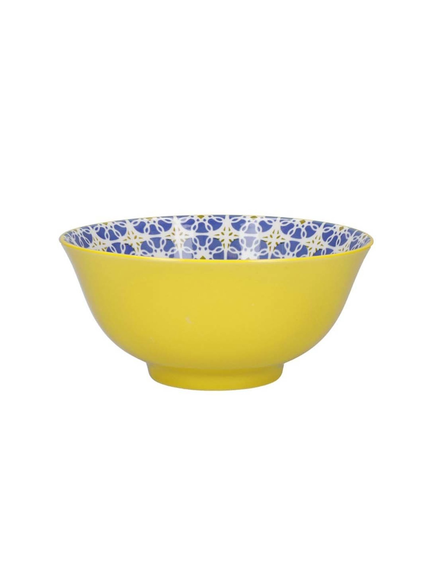 KitchenCraft World of flavours Glazed Multicolor Ceramic Bowl - Set of 4