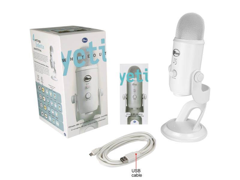 Blue Yeti USB Microphone - Blackout