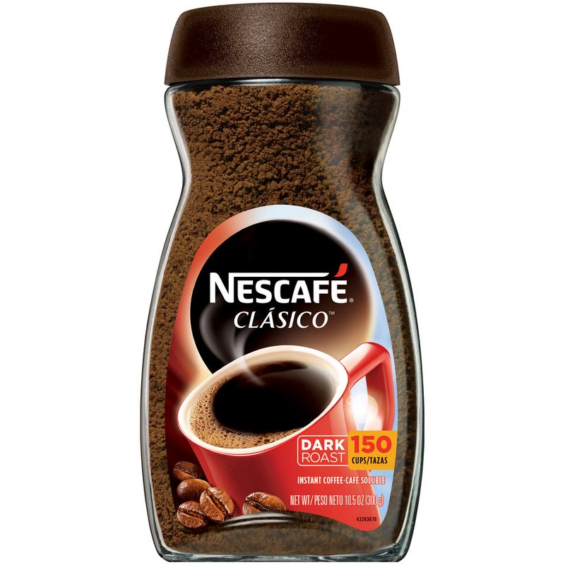 Nescafé Classico Dark Roast Instant Coffee - 10.5oz