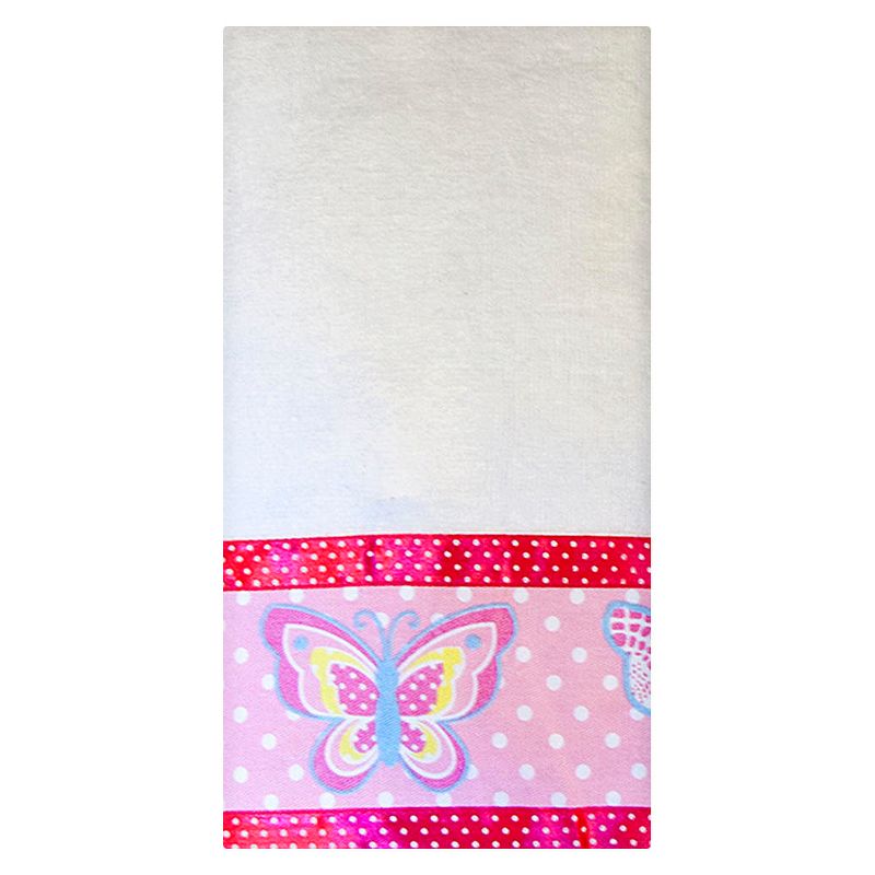 Butterfly Dots Hand Towels White/Pink - Homewear