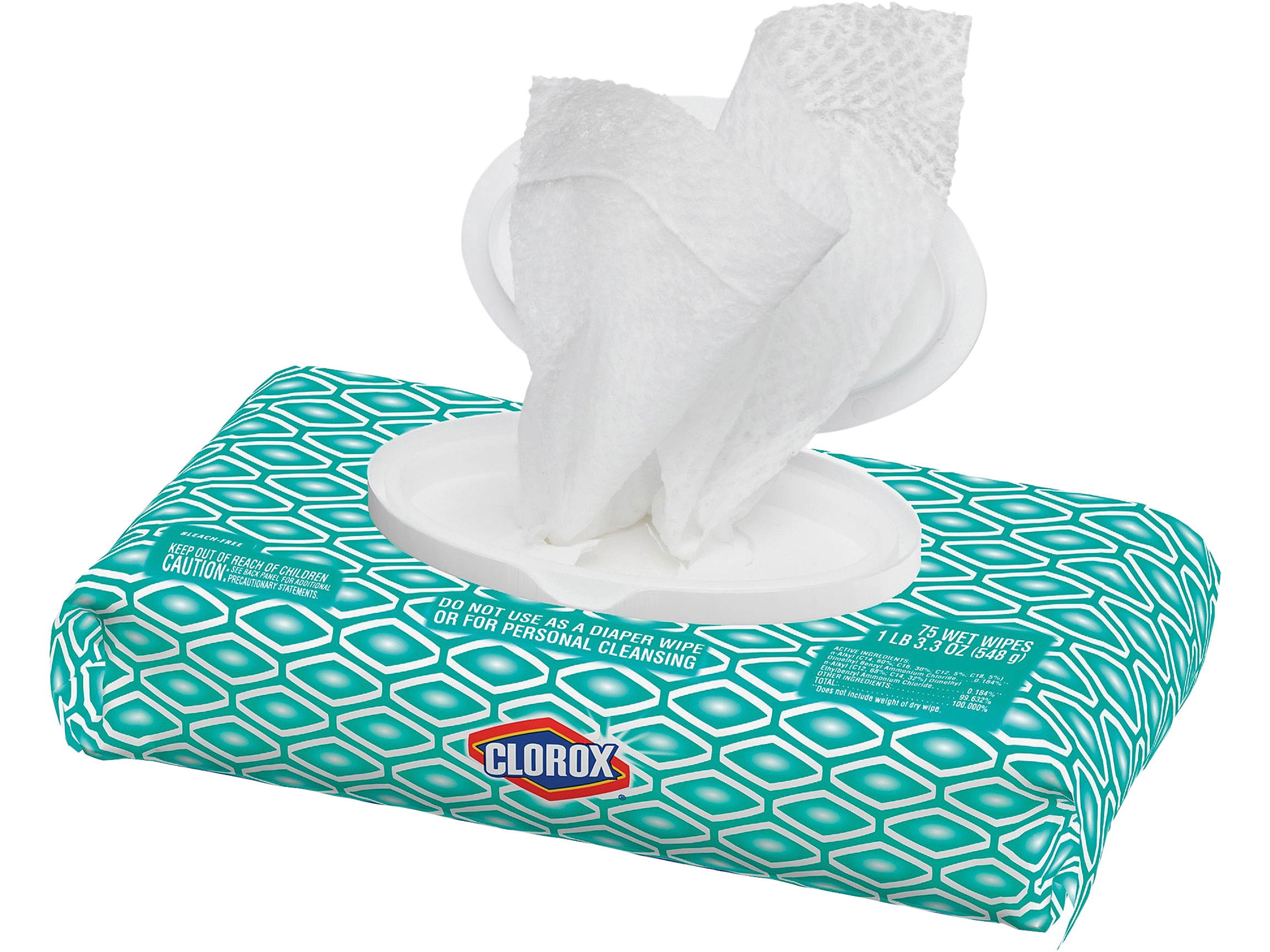 Clorox 31430CT Disinfecting Wipes Flex Pack