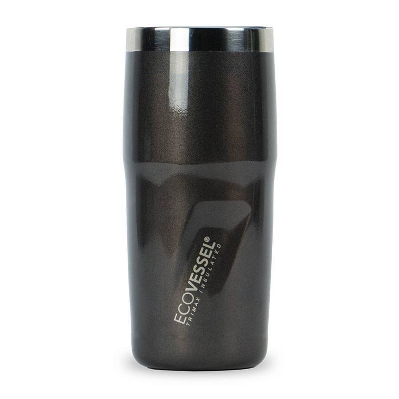 EcoVessel 16oz Metro Insulated Stainless Steel Tumbler and Travel Mug - Gray