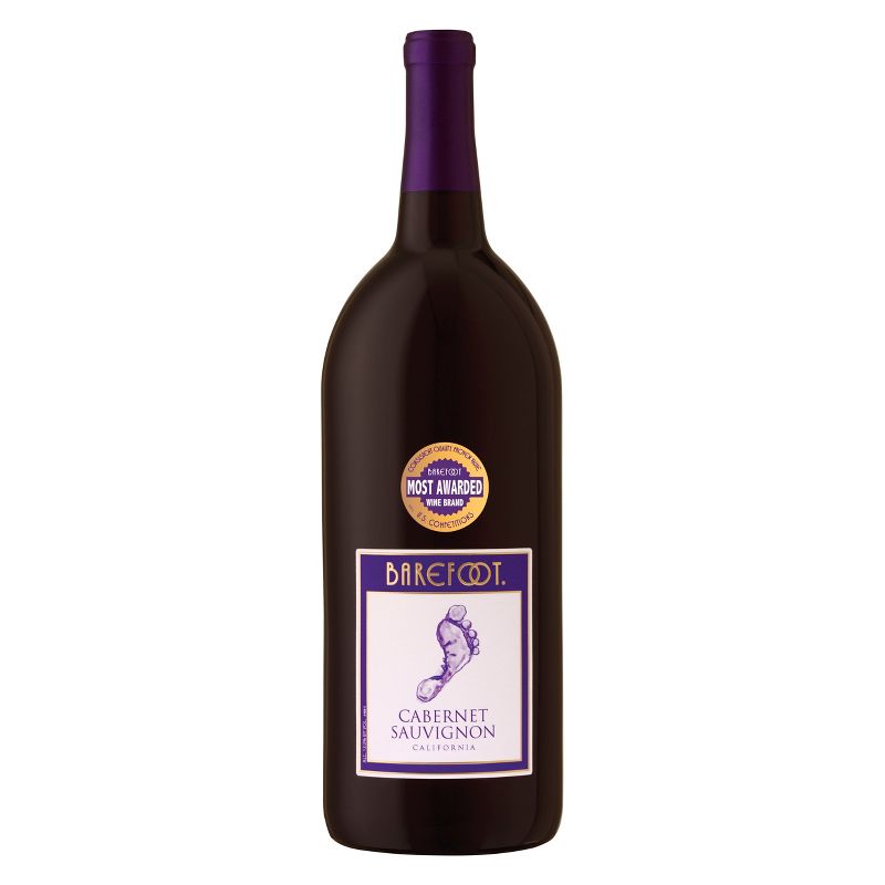 Barefoot Cabernet Sauvignon Red Wine - 1.5L Bottle