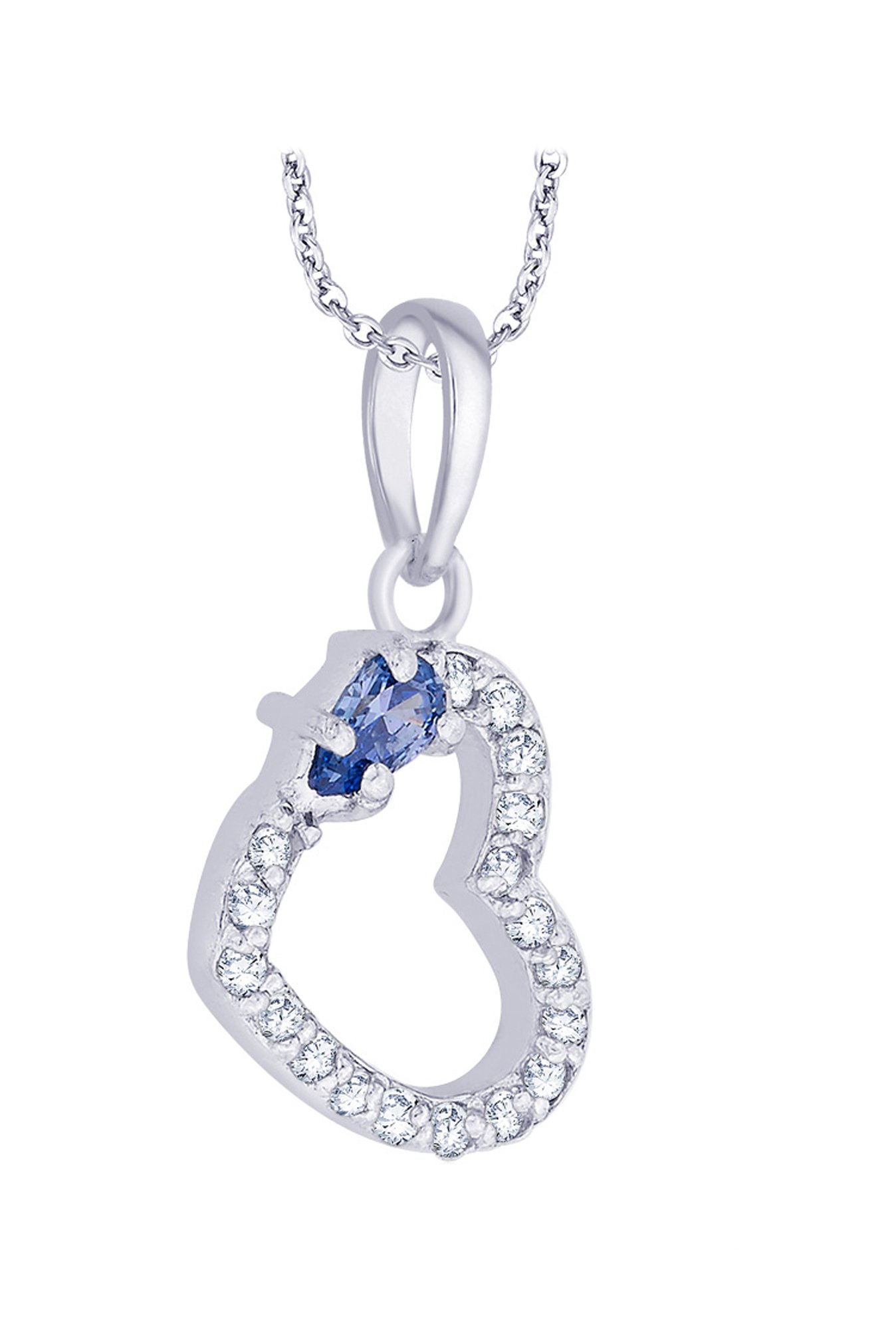 Taraash Heart 92.5 Sterling Silver Pendant