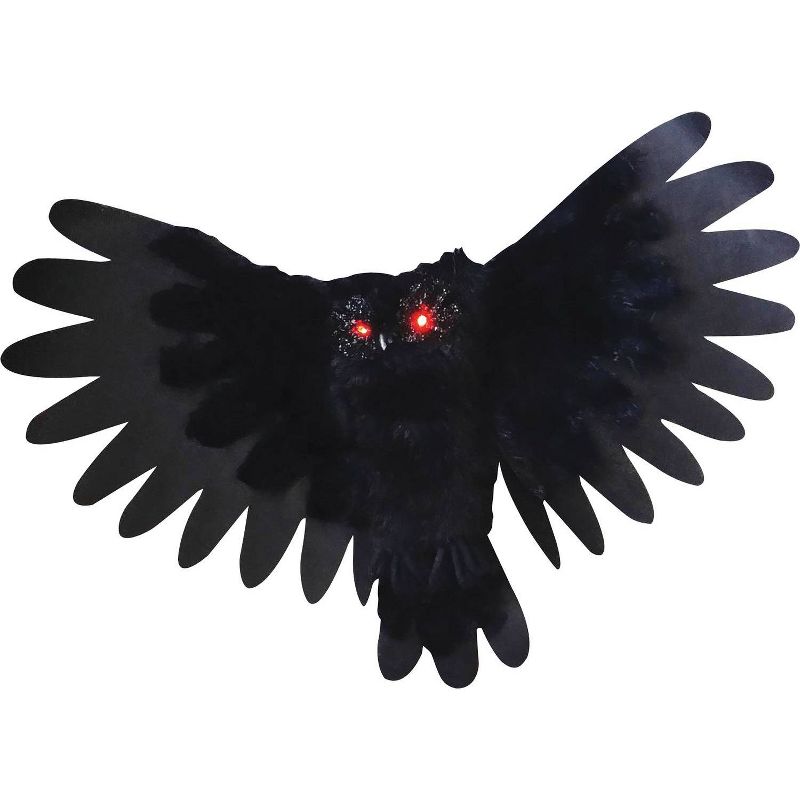 Halloween Animated Owl Decor