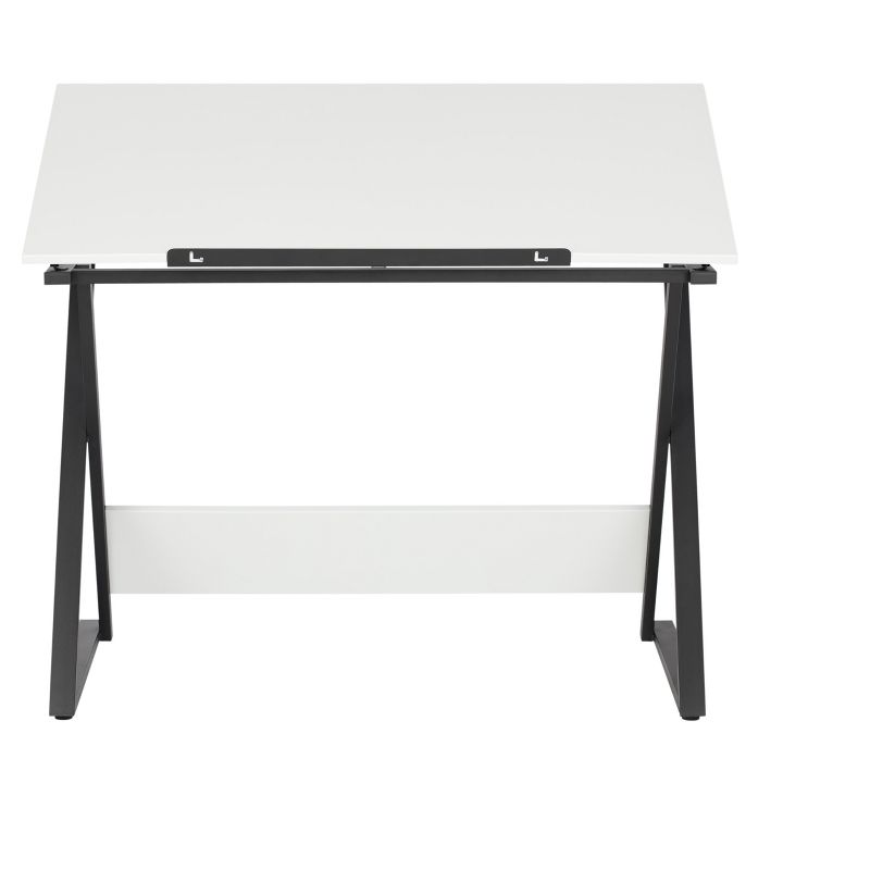 Axiom Drawing Table - Black / White - Studio Designs