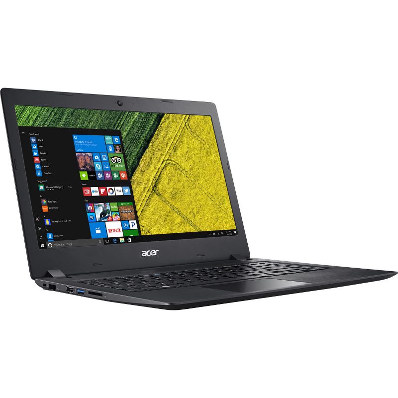 Acer Aspire 15.6" Laptop Intel Celeron 4GB RAM 500GB HD Obsidian Black - Intel Celeron N3350 Dual-core - Intel HD Graphics 500 - Multi-touch Gesture