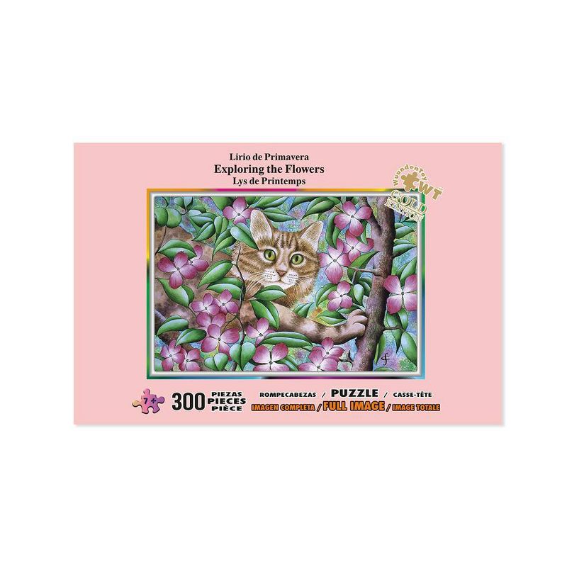 Wuundentoy Gold Edition: Exploring the Flowers Jigsaw Puzzle - 300pc
