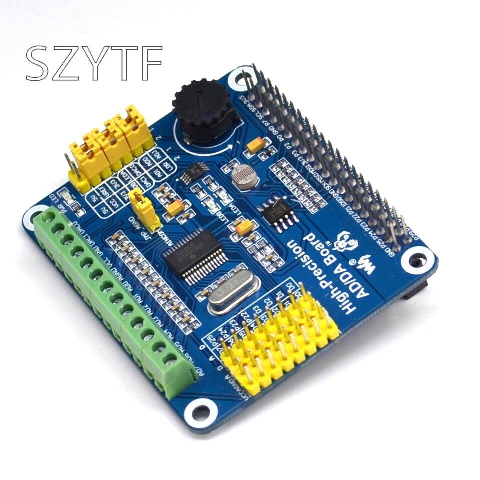 High Accuracy Raspberry Analog Devices AD DA Digital to Analog Digital Modules