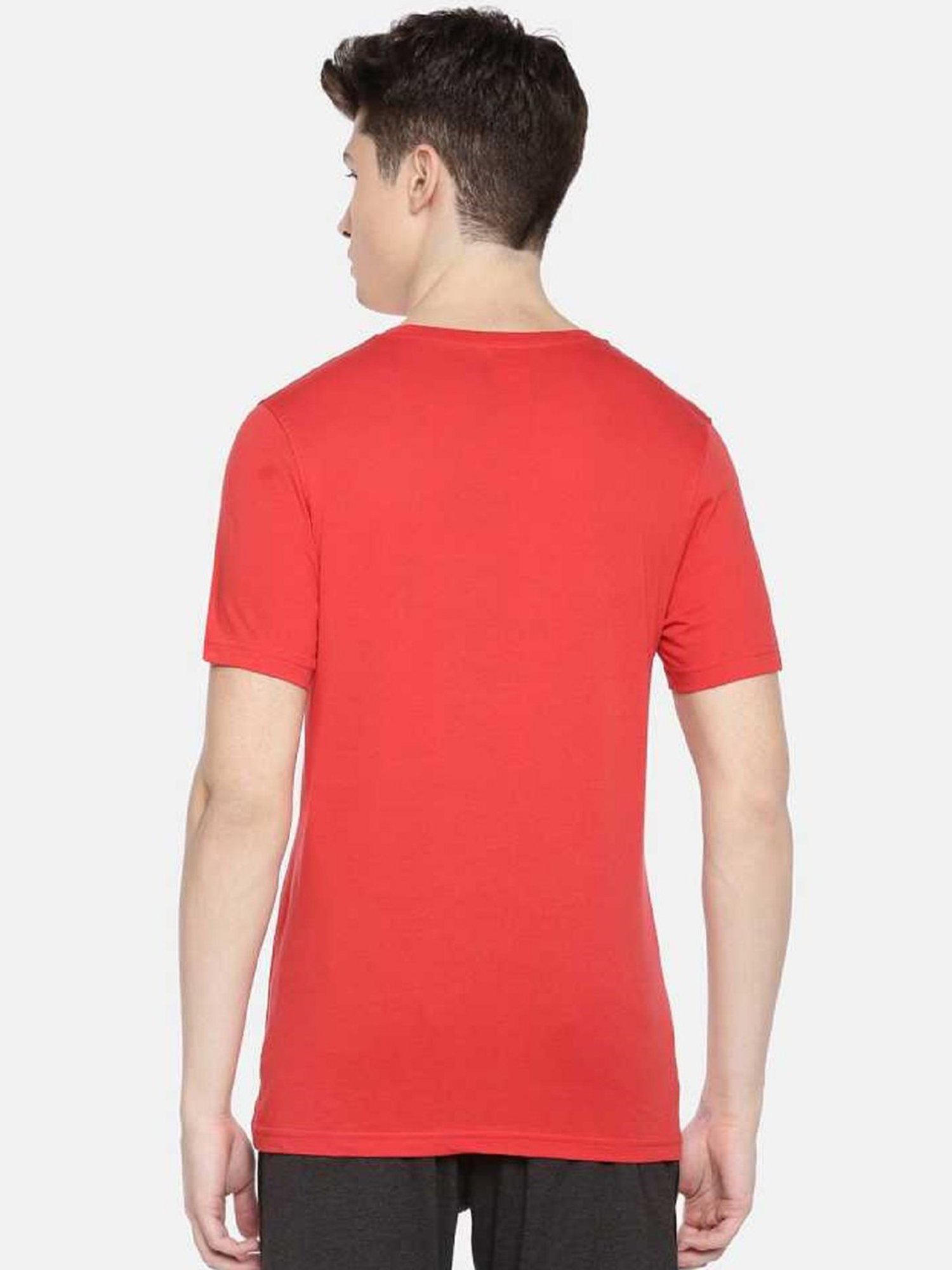 Dollar Red Regular Fit Printed T-Shirt