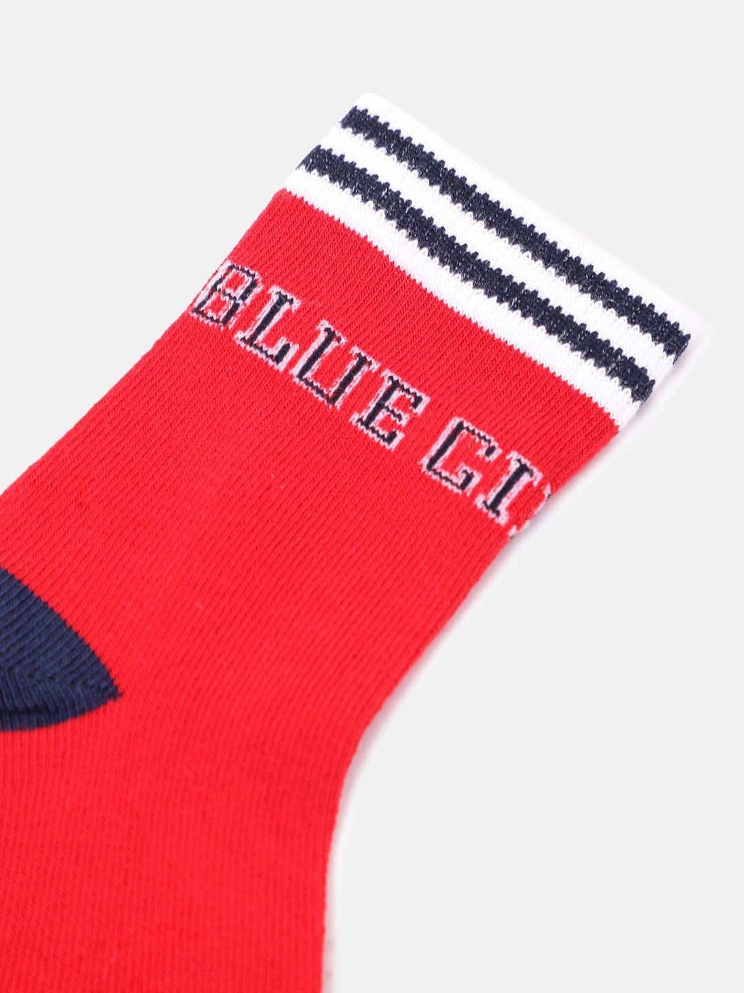 Skechers Crew Multicolor Printed Socks for Girls - Pack of 3